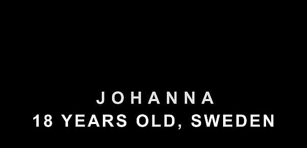  Swedish teen Johannas first anal video!